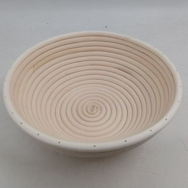 1pc, Bread Proofing Basket, Round Banneton Baking Supplies For Beginners & Professional Bakers, Handwoven Rattan Cane Bread Maker For Artisan Breads, Baking Tools, Kitchen Gadgets, Kitchen Accessories