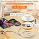 thumbnail image 3 of Cable de carga múltiple IDISON para Apple Watch iPhone Android, 3 of 3