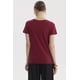 thumbnail image 3 of Polera Mujer Lisa Algodón Vino, 3 of 4