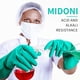 thumbnail image 4 of Guantes ThxToms Nitrile resistentes a productos químicos, 1 par, tamaño mediano, 4 of 7