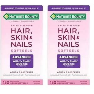 Suplemento Nature'S Bounty Advanced Para Cabello, Piel Y Uñas X300