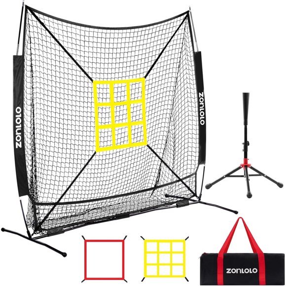 Malla de Béisbol Zonlolo 6 x 6 ft para Práctica