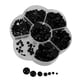 thumbnail image 3 of 510 Piezas Redondas Con Ojos Negros Con Ojos De Plástico De Seguridad Para Mu?ecas Que Hacen De 3-12 Mm, 3 of 4
