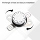 thumbnail image 2 of 8PCS Interruptor de Control de Temperatura Termostato 40°C 10A N.C Pin 6.3mm, 2 of 4