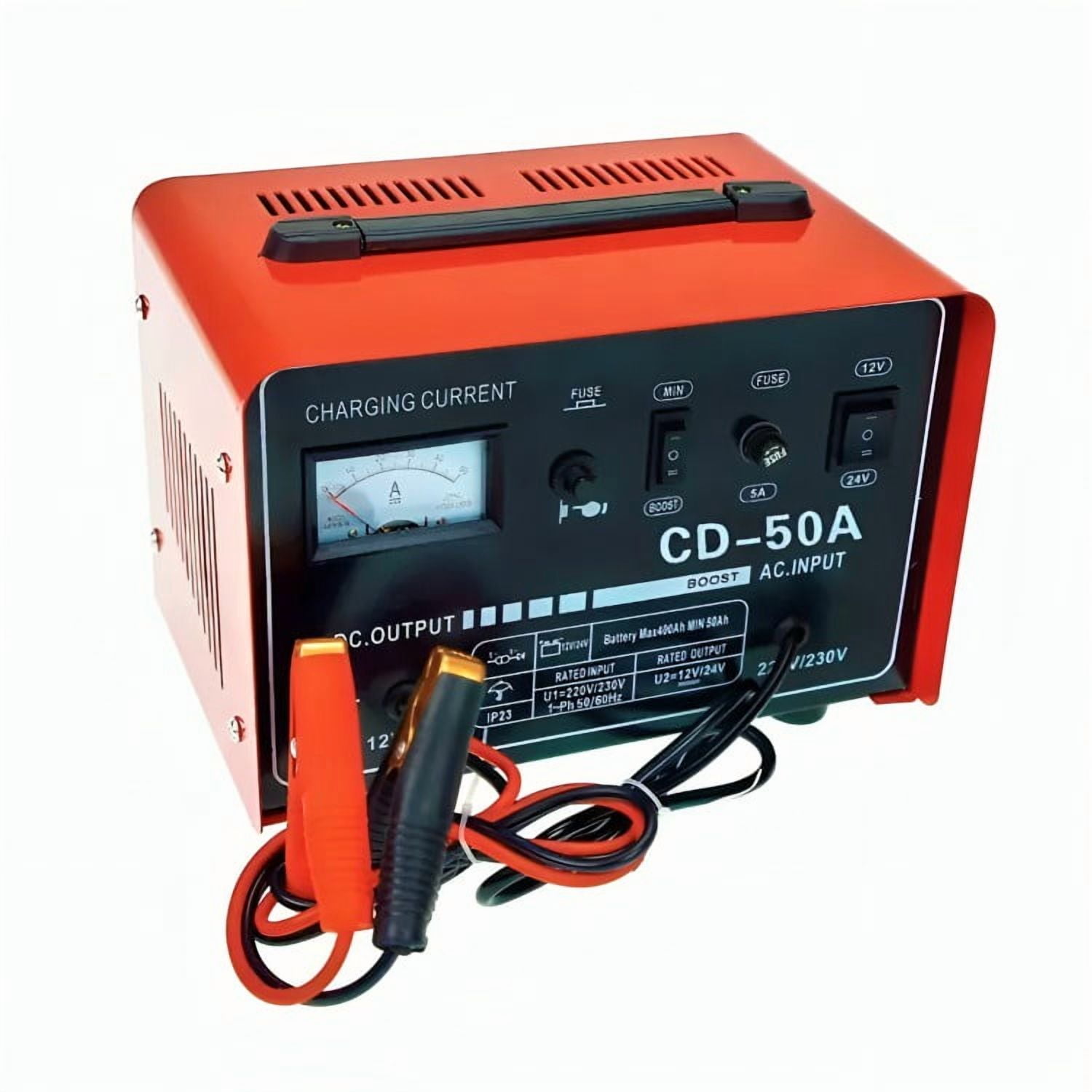 Genérico - Cargador De Batería Para Auto Y Camión 50 A