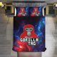 thumbnail image 2 of Red Galaxy Gorilla Tag Comforter Set Soft 3 Pcs Twin Bedding Sets Thicken for All Season, 2 of 5