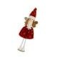 thumbnail image 1 of Adorno Navideño Suave Coleccionable Para Repisa De Mesa Festiva, Color Rojo, 1 of 3
