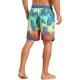 thumbnail image 3 of INSPIRE CHIC Bañadores para Hombre con Estampado de Hojas Tropicales, Cintura Elástica con Cordón, Pantalones Cortos de Playa Talla 28 Azul Claro, 3 of 5