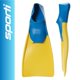 thumbnail image 2 of Aletas de Natación Sporti Essential Juvenil 4-5 / W 6 Amarillo y Azul, 2 of 9
