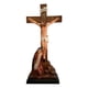 thumbnail image 5 of Escultura Católica Santa Cruz De Jesús Con Estatuilla Madre Para Escritorio Estante Del Hogar, 5 of 5
