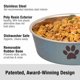 thumbnail image 2 of Cuencos para perros y gatos Loving Pets Bella de acero inoxidable azul, 2 of 7
