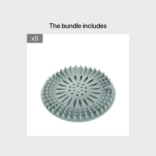 1pc, Drain Hair Catcher Filter, Floor Drain Strainer, Water Hair Stopper Bath Catcher, Shower Cover, Kitchen Bathroom Anti Clogging Tool