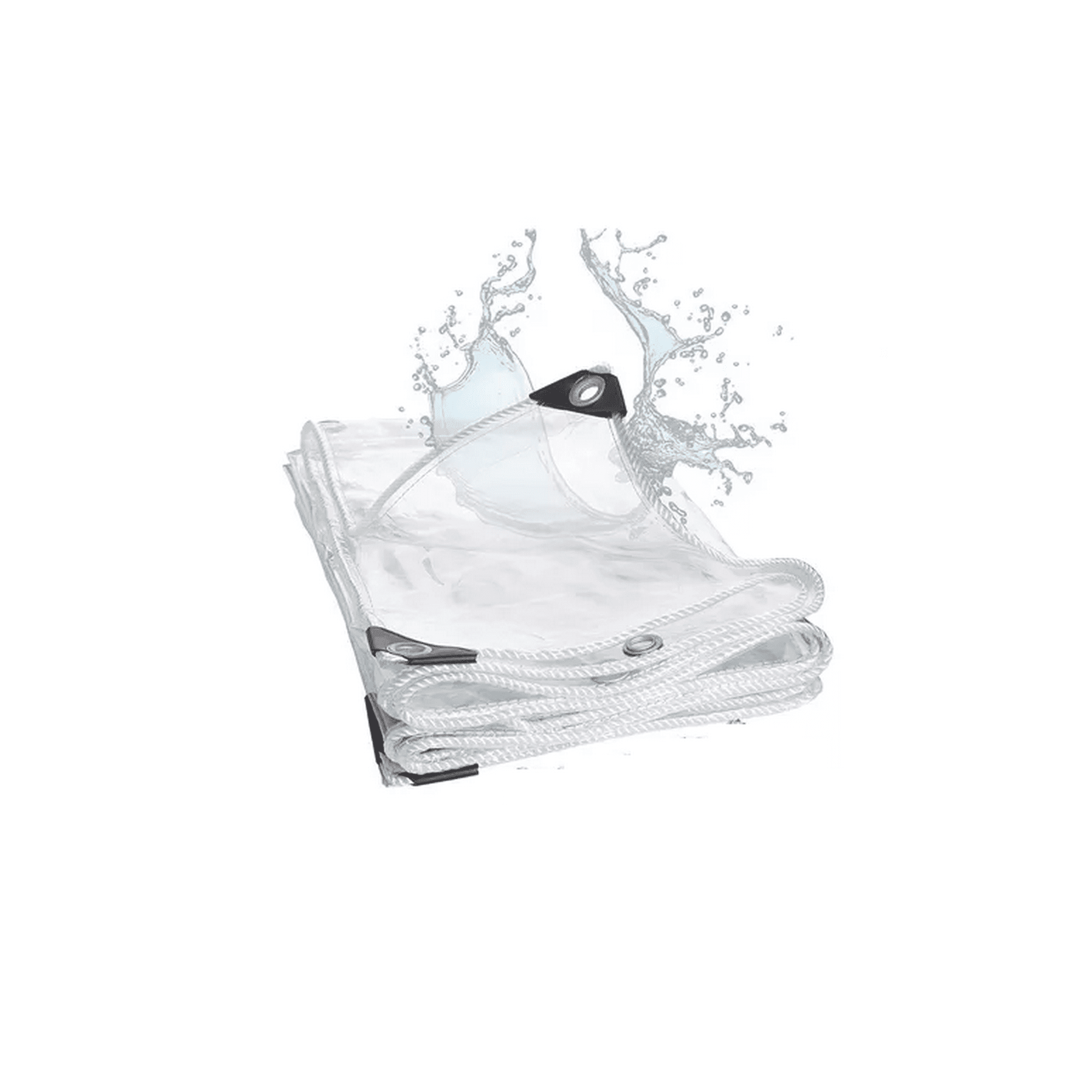 Genérico - Cortina Pvc Roller Transparente 3x2m Para Terraza