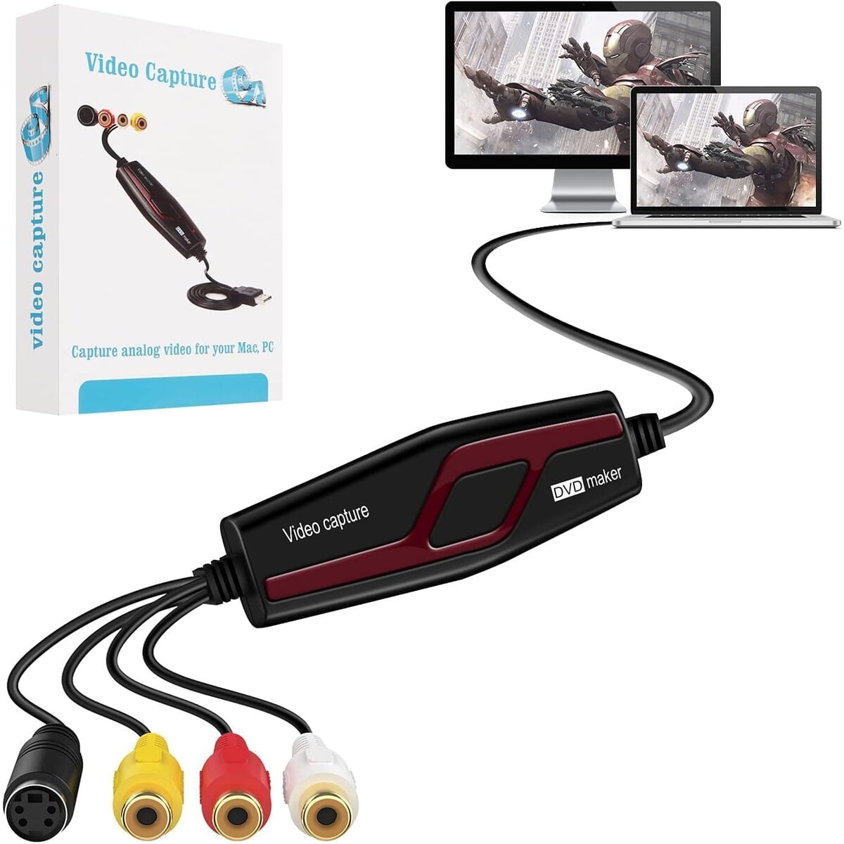 Capturadora Video Digitpro Usb 2.0 Rca A Usb 720p