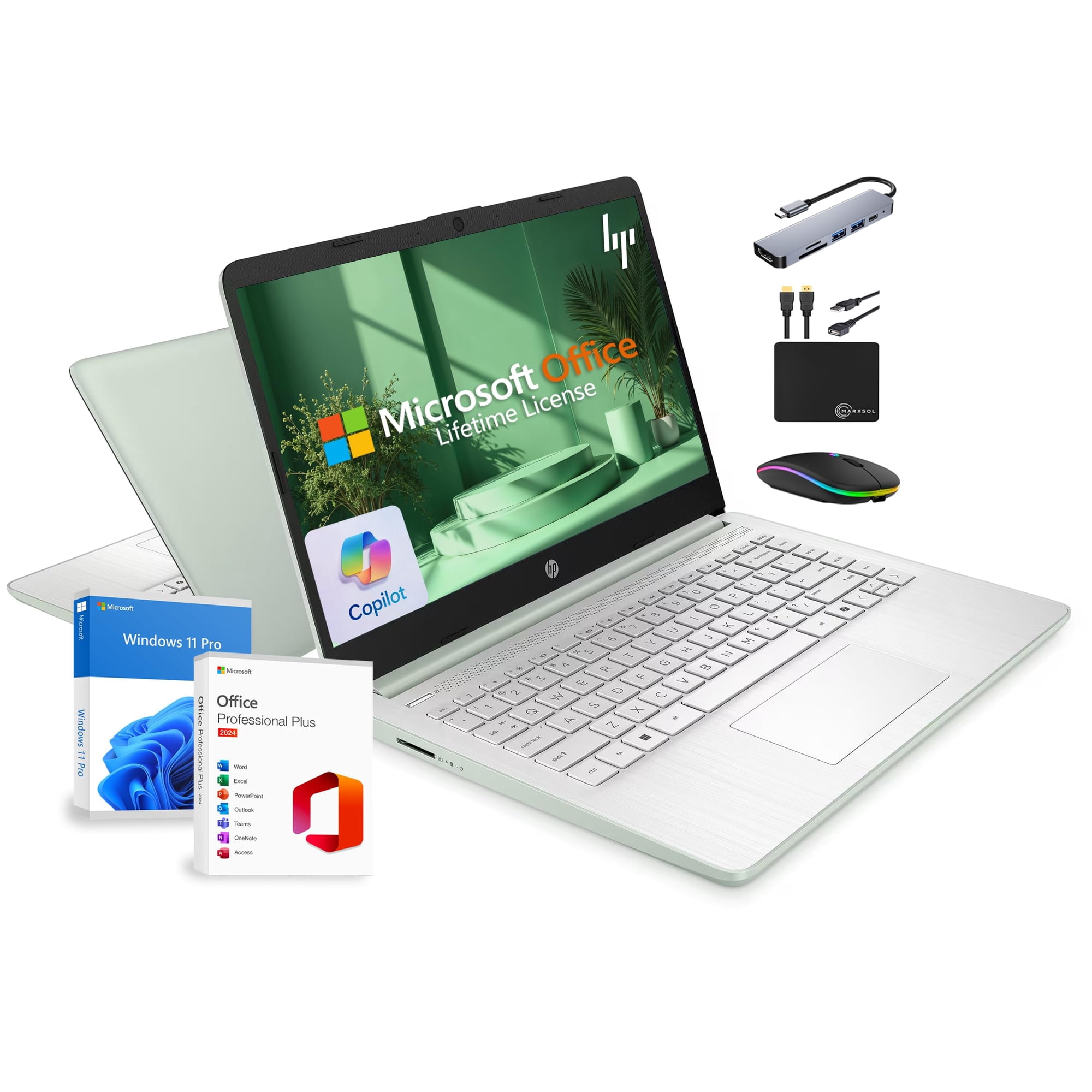 Ordenador Portátil Hp 14 2025 Business Student 16 Gb De Ram 628 Gb De Almacenamiento