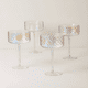 thumbnail image 5 of Set 2 Copas Martini Cóctel Tornasol Vidrio Estilo Vintage, 5 of 8