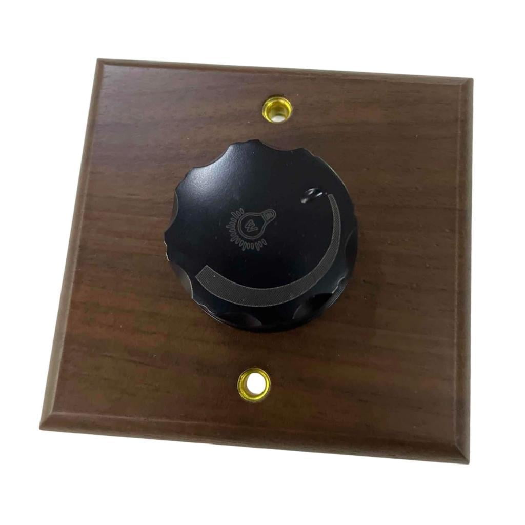 Bothyi - Panel De Control De Interruptores Tipo 86, Interruptor De Atenuación De Luz Decorativa Para Oficina, Dormitorio, Hotel, Panel De Interruptores De Atenuación