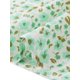 thumbnail image 5 of Agnes Orinda Blusa de Verano Casual Elegante para Mujer de Talla Grande con Estampado Floral, Cuello en V con Volantes, Manga Corta, Talla 3X, Verde, 5 of 6