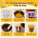 thumbnail image 5 of Kit para hacer velas WcoDusak de cera de abeja de 1.8 kg con derretidor digital de cera, 5 of 9