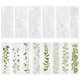 thumbnail image 1 of 14 plantillas grandes reutilizables de flores y hojas de PET, 1 of 6