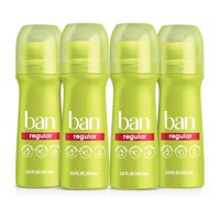 Desodorante Ban Roll-On Regular 100 Ml (Paquete De 4)