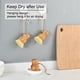 thumbnail image 5 of Cepillos de bambú para fregar platos, juego de 3 estropajos de madera para cocina, para lavar sartenes y ollas de hierro fundido, cerdas de sisal natural., 5 of 6