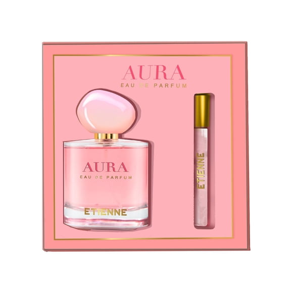 Set Perfume Aura 100 ml + Perfumero especial para regalo.