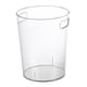 thumbnail image 2 of Cubo De Basura Transparente Cubo De Basura Hogar Sala De Ni?os Organizador Caja Cubo De Hielo 27x21.5cm, 2 of 5