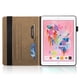 thumbnail image 4 of Funda con relieve del Árbol de la Vida para tablet ipad 5/6/8/9 con soporte, ranuras para tarjetas y soporte para lápiz óptico. Marrón, 4 of 6