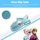 thumbnail image 4 of Sandalias de Gel Disney Frozen Elsa y Anna para Niñas Talla 11, 4 of 6