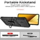 thumbnail image 4 of Estuche GANGXUN para Xiaomi Redmi Note 13 5G, soporte giratorio 360°, estilo mecánico y magnético, 4 of 5