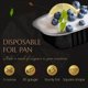thumbnail image 5 of Juego de vasos desechables de aluminio para tartas y postres KitchenDance #A -24P, 5 of 9