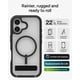 thumbnail image 2 of Funda ZAGG Rainier con soporte para iPhone 17, color negro, 2 of 9