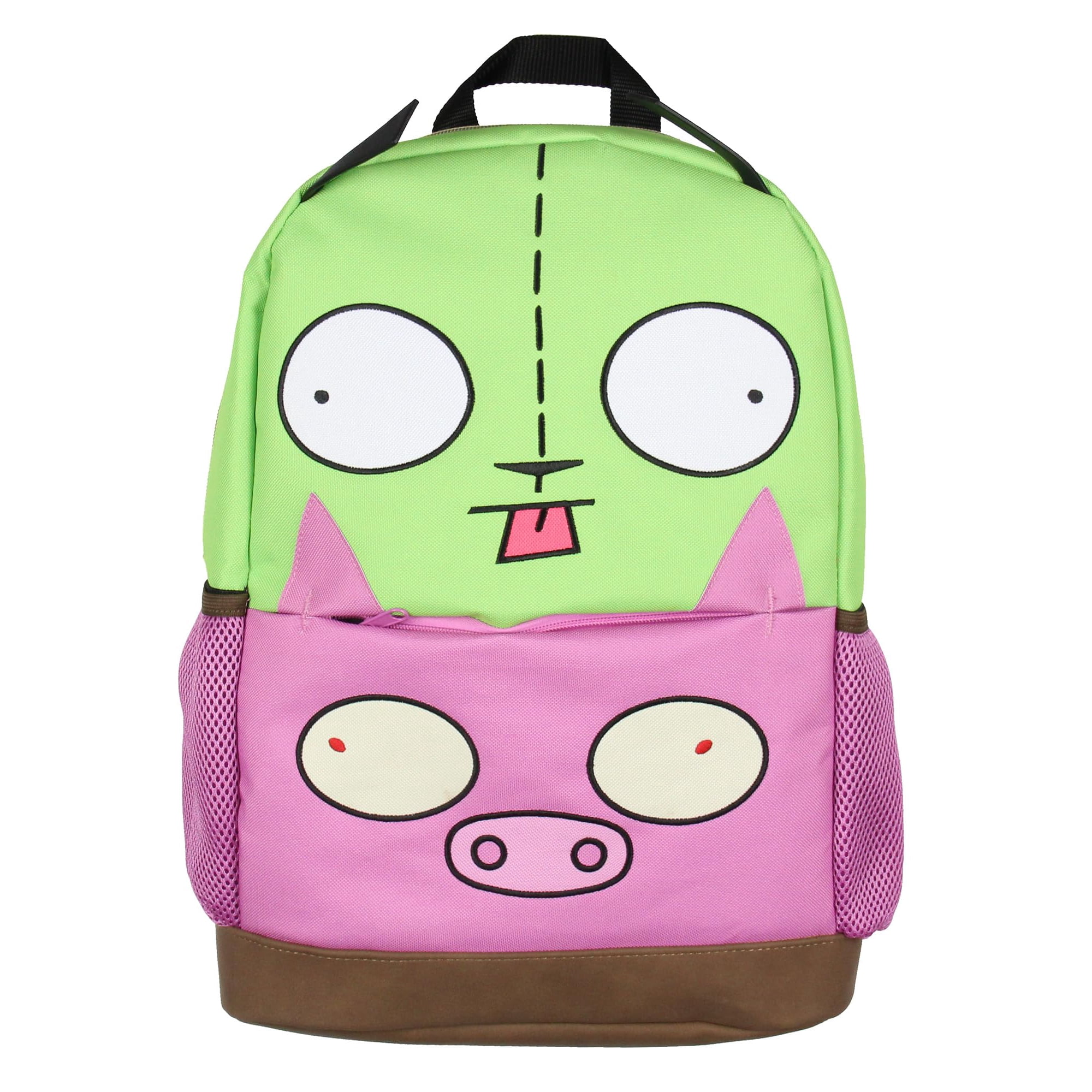 Mochila Intimo Invader Zim, Serie De Televisión Con Personajes De Niñas Y Cerdos