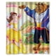 thumbnail image 1 of Cortina de ducha The Beast, juego de cortinas de baño con ganchos, tamaño 60 x 72 pulgadas, 1 of 3