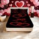 thumbnail image 1 of Red Heart Design Printed Bed Sheet Pattern Printed Bed Sheet a Must-Have for Family Guest Rooms Deep Pockets Are Stable And Do Not Shift Soft And Breathable for, 1 of 1