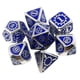 thumbnail image 2 of Dados De Metal Poliédricos De 7 Piezas Para D&D Pathfinder RPG Game 08, 2 of 5