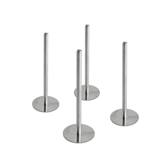 Varilla calefactora de acero inoxidable Fat Daddio's 11 cm (paquete de 4)