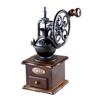 Bothyi - Molinillo De Café Clásico, Molinillo Manual De Granos De Café Para Cafetería, Cocina, Hogar, Letrero De Cafetería