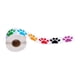 thumbnail image 1 of 500 unids / rollo de papel autoadhesivo pata de perro pegatinas calcomanías decoraciones scrapbooking, 1 of 5