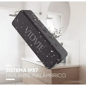 Tecnocasa - Parlante Portatil Con Bluetooth Vidvie