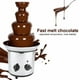 thumbnail image 4 of Fuente De Chocolate Eléctrica De Acero Inoxidable 3 Niveles, 4 of 4