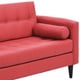 thumbnail image 3 of Living Retro Sofa 3 Cuerpos + 2 Sofá 1 Cuerpo Poliuretano Rojo, 3 of 12