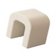thumbnail image 2 of Taburete De Tocador Tapizado Otomano De Moda Para Sala De Maquillaje, Decoración Del Hogar, Entrada, Color Blanco, 2 of 5