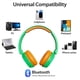 thumbnail image 2 of Contixo KB5 Audífonos Inalámbricos Bluetooth para Niños con Micrófono, Control de Volumen, USB-C y Cable 3.5mm, 2 of 8
