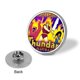 thumbnail image 3 of Thundarr el bárbaro-Theme Round Button Badge: Premium Metal Construction, Ideal for High-End Events 2.8 cm, 3 of 6