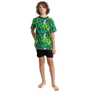Pijama Niño Algodón Verano Hulk C2 Top
