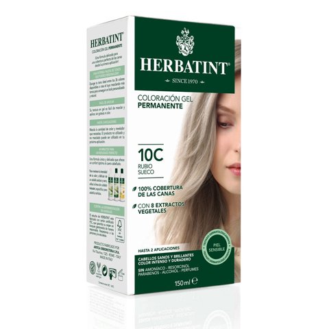 Herbatint - Coloración Permanente Natural 10C - Rubio Sueco