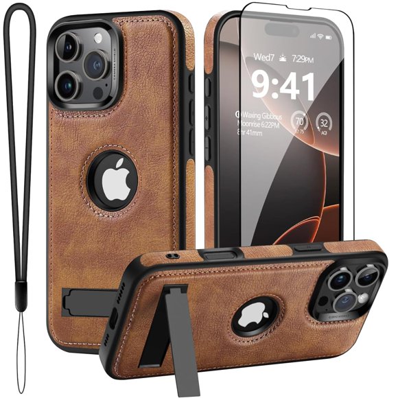 Funda Hemduty para iPhone 16 Pro Max 6.9" MagSafe Marrón