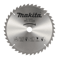 Makita - Disco Sierra Circular Para Madera 255Mm10"" 40Dientes D-74055